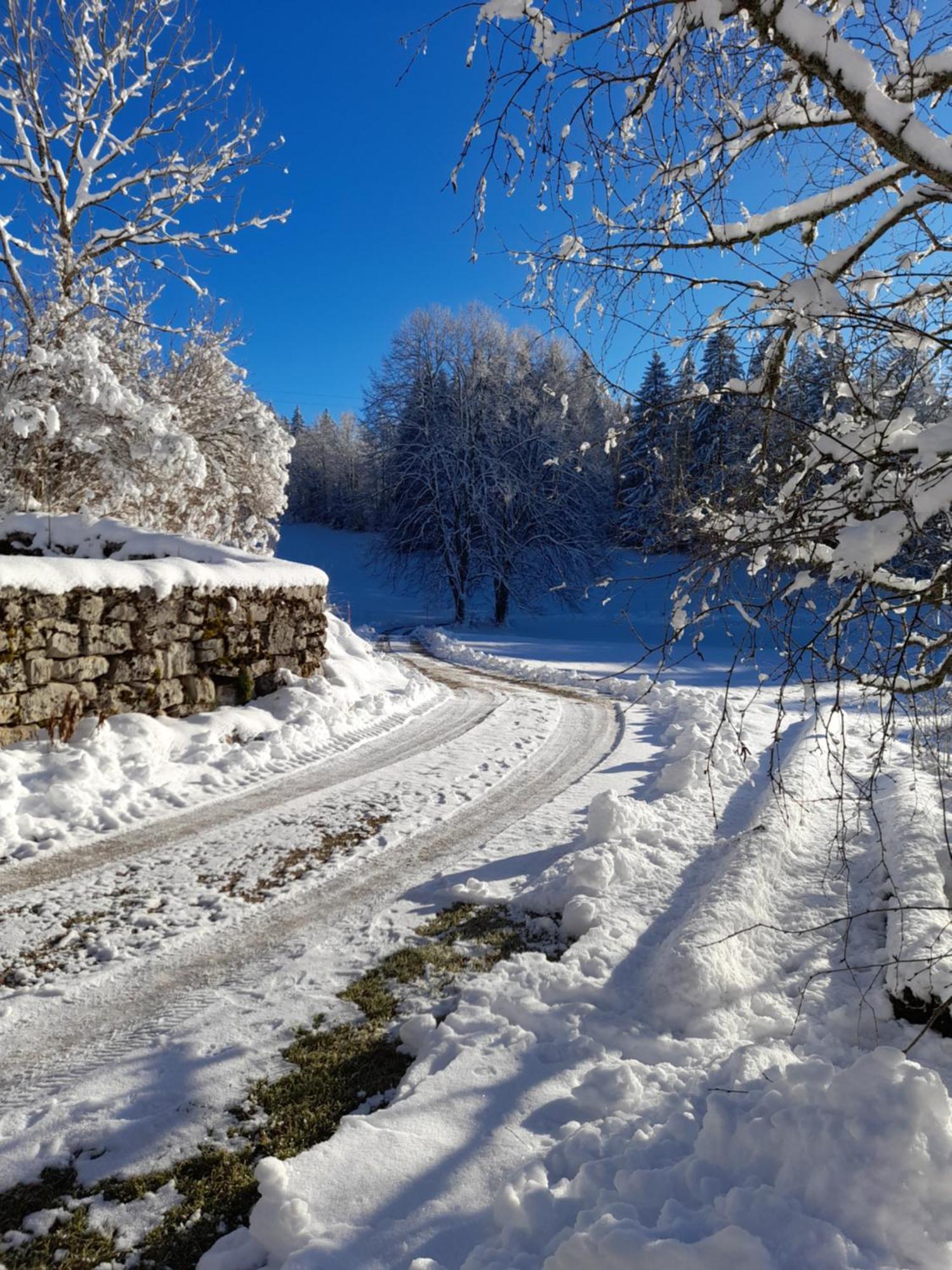 Ch'Tit Jura Bed & Breakfast Les Moussieres Eksteriør bilde